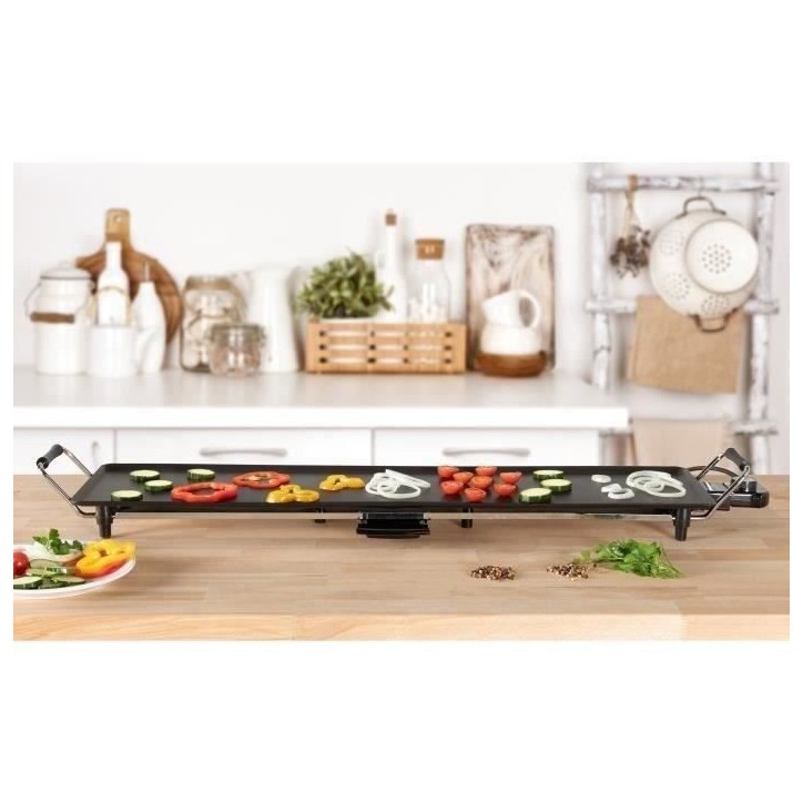 Plancha XXL CONTINENTAL EDISON CEGPL872B 89 cm Plancha XXL CONTINENTAL EDISON CEGPL872B 89 cm