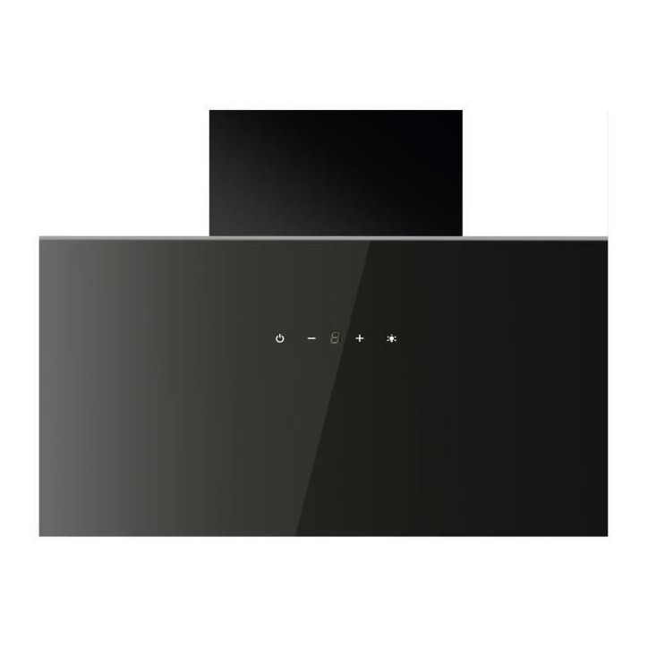 Hotte décorative inclinée - CONTINENTAL EDISON - CEHDI60B - A +++ - L60 cm - Noir Hotte décorative inclinée - CONTINENTAL EDISON - CEHDI60B - A +++ - L60 cm - Noir
