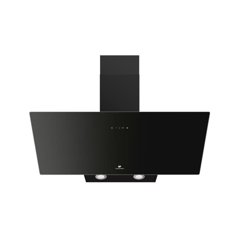 Hotte décorative inclinée - CONTINENTAL EDISON - CEHDI90B - A +++ -