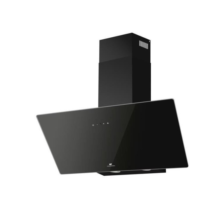 Hotte décorative inclinée - CONTINENTAL EDISON - CEHDI90B - A +++ - L90 cm - Noir Hotte décorative inclinée - CONTINENTAL EDISON - CEHDI90B - A +++ - L90 cm - Noir