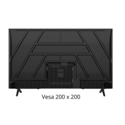 TV LED UHD - CONTINENTAL EDISON - 55“ (139 cm) - 3xHDMI - 2xUSB - No