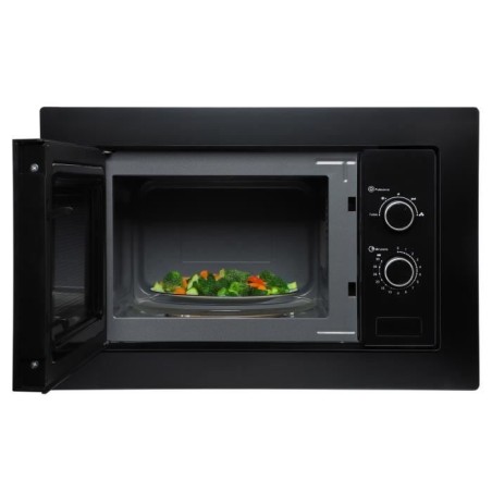 Micro-ondes encastrable - CONTINENTAL EDISON - CEMO20EBM2 - 1280 W - L59,5xH38,5xP35,3 cm - 20L - Noir