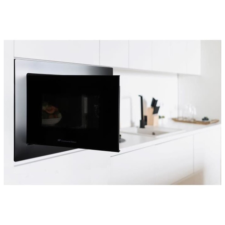 Micro-ondes encastrable - CONTINENTAL EDISON - CEMO20EBM2 - 1280 W - L59,5xH38,5xP35,3 cm - 20L - Noir
