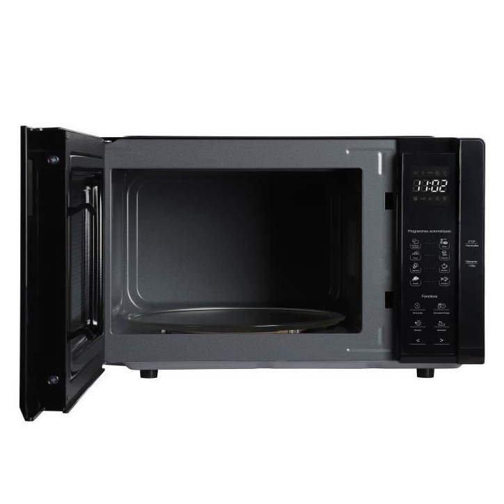 Micro-ondes - CONTINENTAL EDISON - CEMO23B - Noir - 1280 W - L48 x H29,3 x P33,7 cm - 23 L Micro-ondes - CONTINENTAL EDISON - CEMO23B - Noir - 1280 W - L48 x H29,3 x P33,7 cm - 23 L