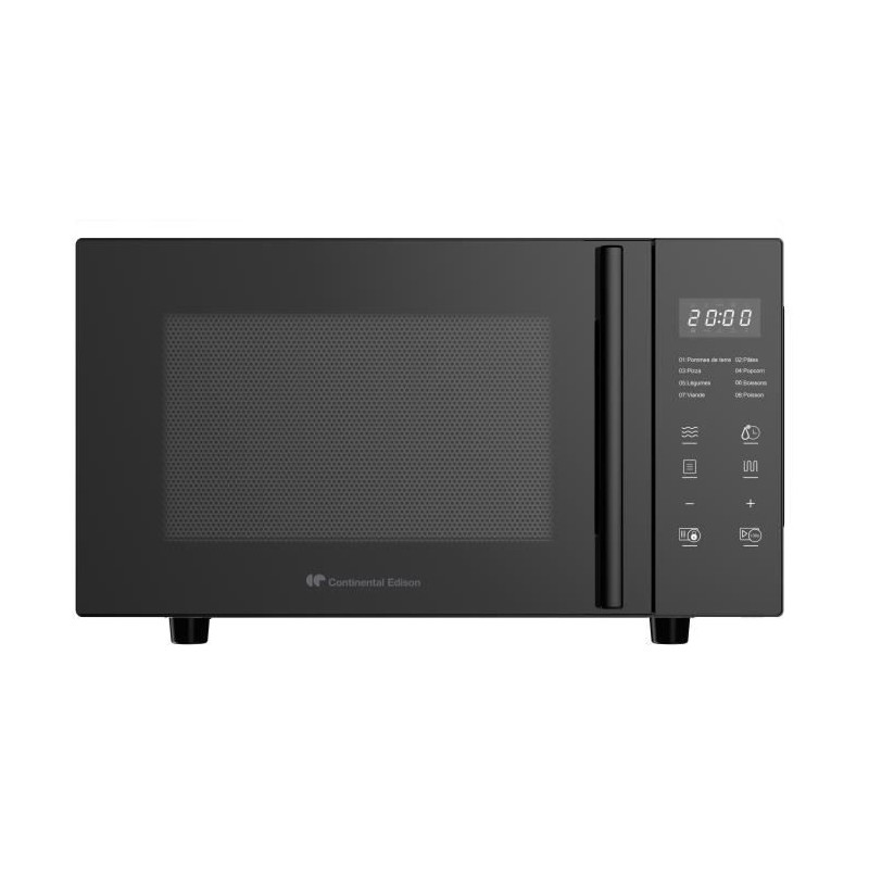Micro-ondes sans plateau tournant - Flatbed - Grill - CONTINENTAL EDIS