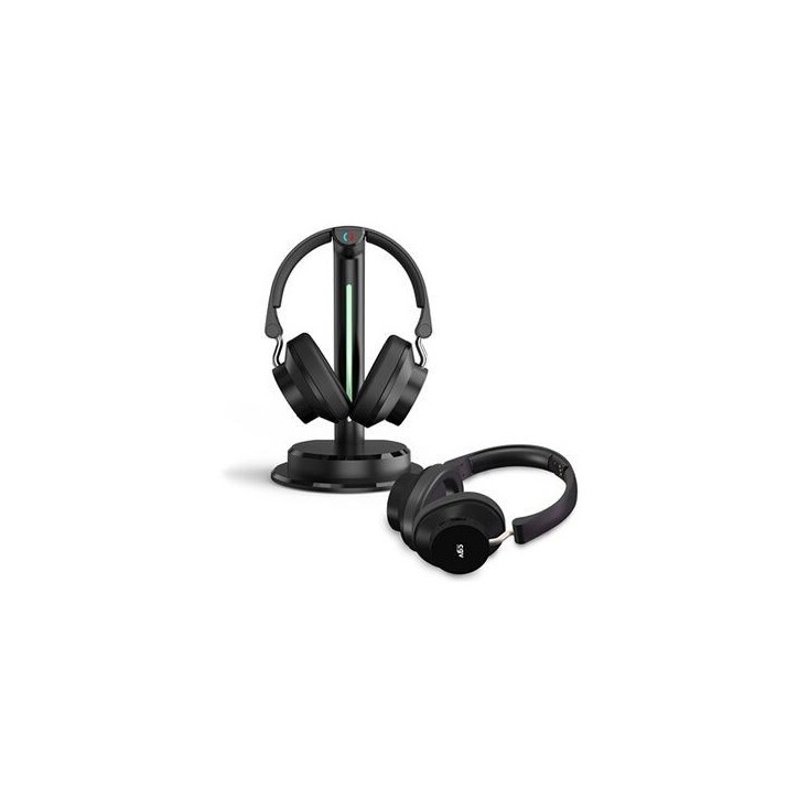 Casque TV - CGV - Prelude 3 Duo - Circum-aural - Filaire - Noir