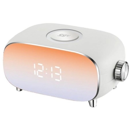 Réveil a simulateur d'aube - CGV - Radio-réveil ALBA - Simulateur d'aube - Simulateur crépuscule programmable - 60 stations