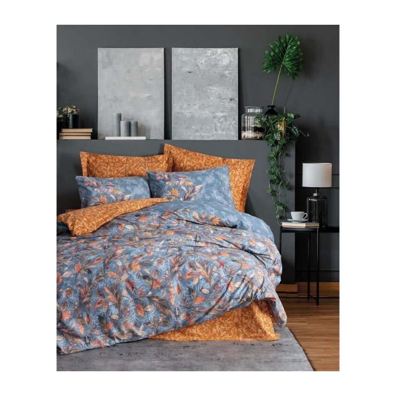 Parure de lit - 1 housse de couette 220 x 240 cm + 2 taies d'oreiller Parure de lit - 1 housse de couette 220 x 240 cm + 2 taies d'oreiller