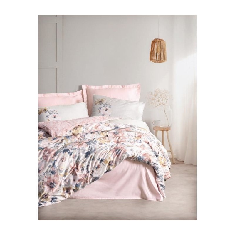 Parure de lit - 1 housse de couette 220 x 240 cm + 2 taies d'oreiller Parure de lit - 1 housse de couette 220 x 240 cm + 2 taies d'oreiller