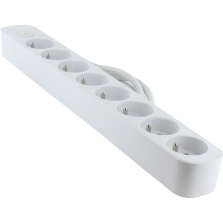 Multiprise - CHACON - 8 x 16 A - Avec interrupteur - Câble 1,