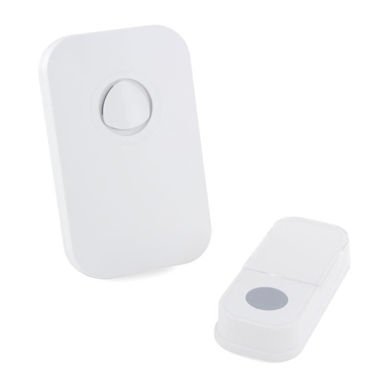Carillon - CHACON - Sans fil sur batterie - 120 m - Blanc Carillon - CHACON - Sans fil sur batterie - 120 m - Blanc