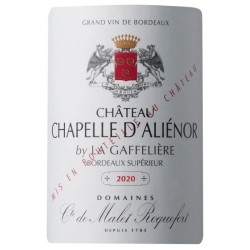 Château Chapelle d'Aliénor by La Gaffeliere 2020 Bordeaux Supérieur