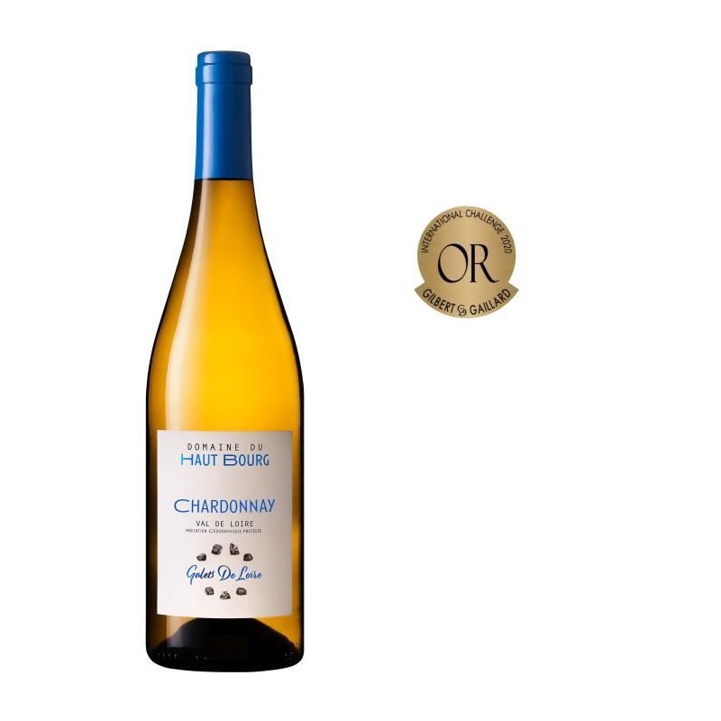 Domaine du Haut Bourg 2023 Val de Loire Chardonnay - Vin blanc du Vall