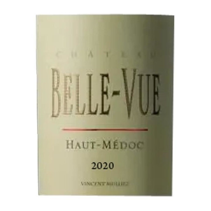 Château Belle-vue 2020 Haut-Médoc - Vin rouge de Bordeaux
