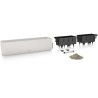LECHUZA Jardiniere - Balconera color 80 - 79 x 19 x 19 cm - 12 L - Kit