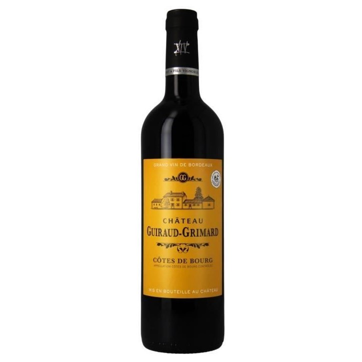 Château Guiraud Grimard 2021 Côtes de Bourg - Vin rouge de Bordeaux