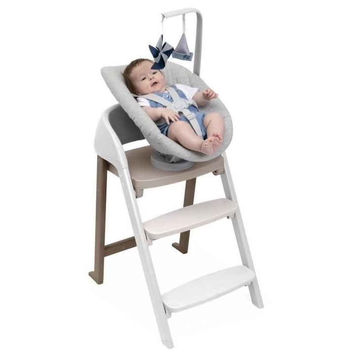 Siege naissance - CHICCO - Crescendo - Inclinable - Gris