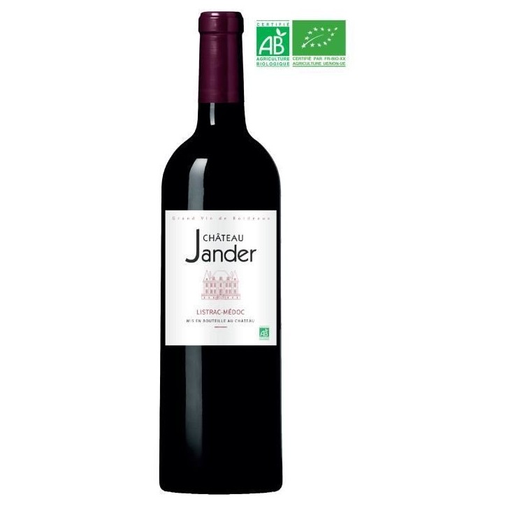 Château Jander 2019Listrac-Médoc - Vin rouge de Bordeaux