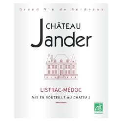 Château Jander 2019Listrac-Médoc - Vin rouge de Bordeaux