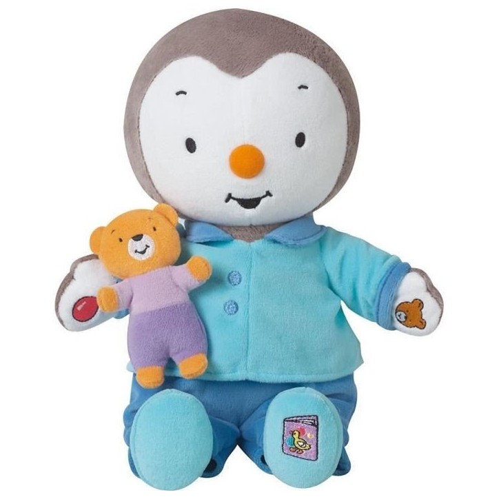 Peluche T'CHOUPI Raconte moi une histoire - JEMINI - ± 30 cm - Bleu - Enfant - Mixte Peluche T'CHOUPI Raconte moi une histoire - JEMINI - ± 30 cm - Bleu - Enfant - Mixte