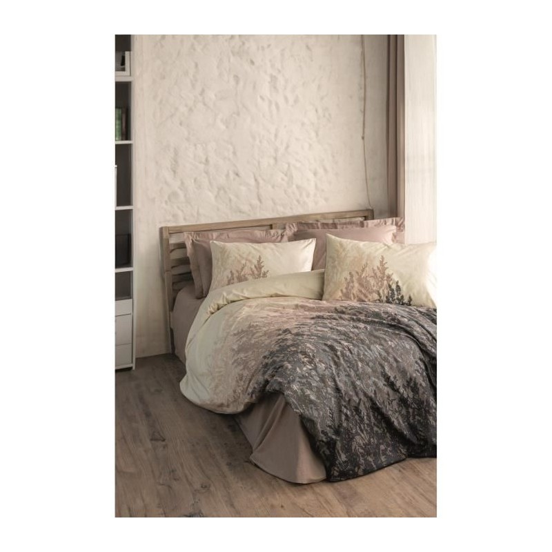 Parure de lit - 1 housse de couette 220 x 240 cm + 2 taies d'oreiller Parure de lit - 1 housse de couette 220 x 240 cm + 2 taies d'oreiller