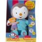 Peluche T'CHOUPI Raconte moi une histoire - JEMINI - ± 30 cm - Bleu - Enfant - Mixte
