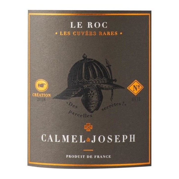 Calmel & Joseph Les Cuvée rares Le Roc 2018 Corbieres - Vin rouge de Languedoc