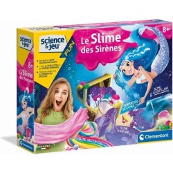 Clementoni - Science & Jeu - Kit scientifique pour fabriquer du slime