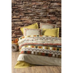 Parure de lit - 1 housse de couette 220 x 240 cm + 2 taies d'oreiller