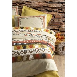 Parure de lit - 1 housse de couette 220 x 240 cm + 2 taies d'oreiller