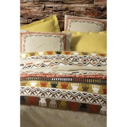Parure de lit - 1 housse de couette 220 x 240 cm + 2 taies d'oreiller