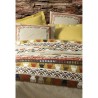 Parure de lit - 1 housse de couette 220 x 240 cm + 2 taies d'oreiller