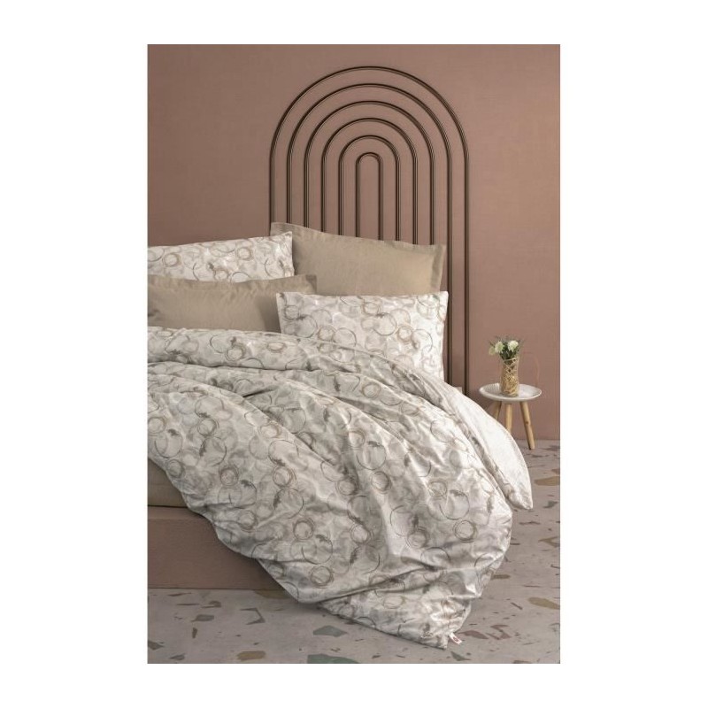 Parure de lit - 1 housse de couette 220 x 240 cm + 2 taies d'oreiller Parure de lit - 1 housse de couette 220 x 240 cm + 2 taies d'oreiller