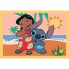 Puzzle 4 en 1 Stitch, Pour enfants a partir de 3 ans, Theme dessins an