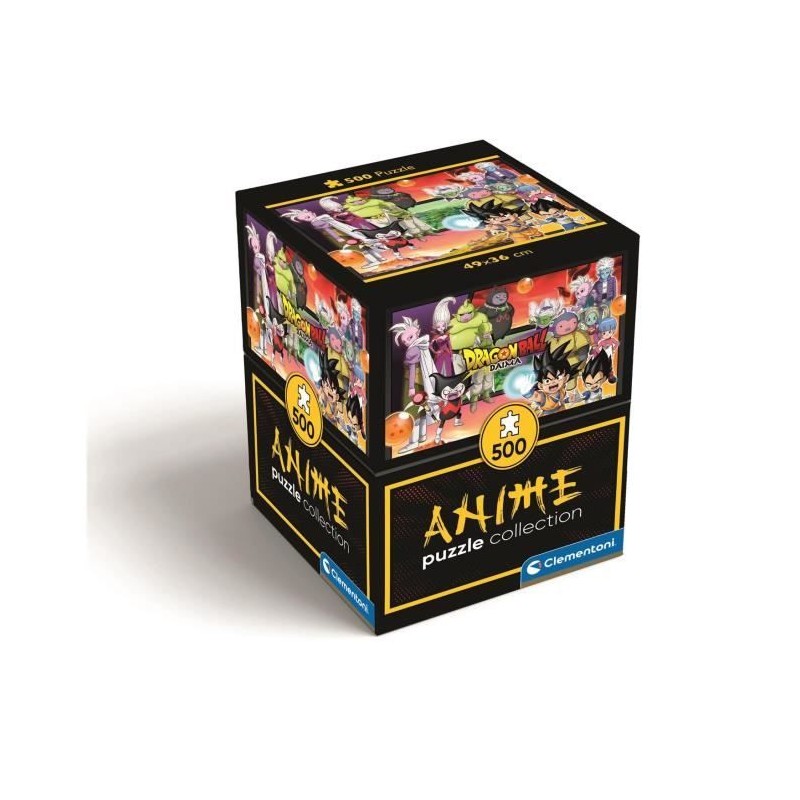 CLEMENTONI - Cube 500 pieces - Dragon Ball Daima