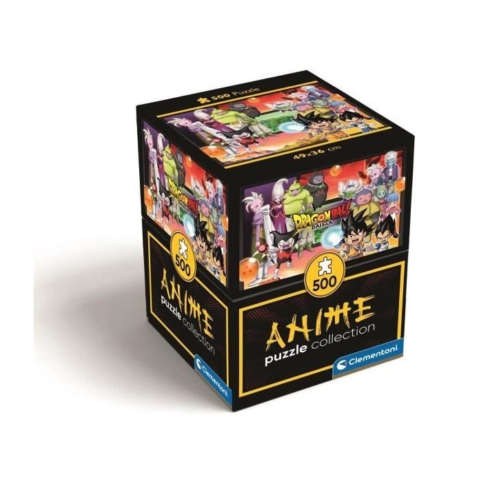 CLEMENTONI - Cube 500 pieces - Dragon Ball Daima