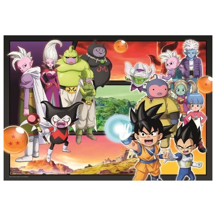 CLEMENTONI - Cube 500 pieces - Dragon Ball Daima