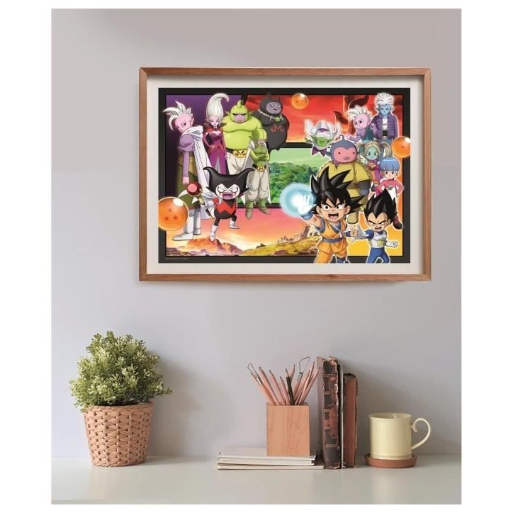 CLEMENTONI - Cube 500 pieces - Dragon Ball Daima