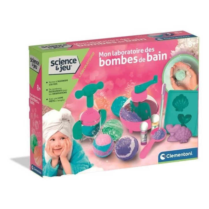 CLEMENTONI - Mon laboratoire des bombes de bain
