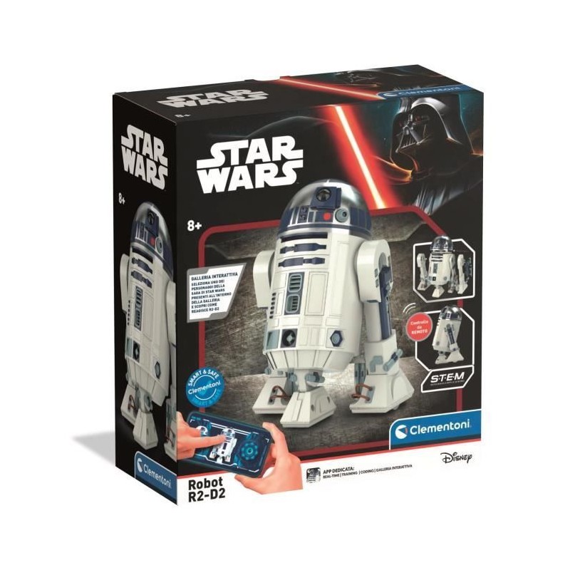 CLEMENTONI - Star Wars - Robot R2-D2 CLEMENTONI - Star Wars - Robot R2-D2