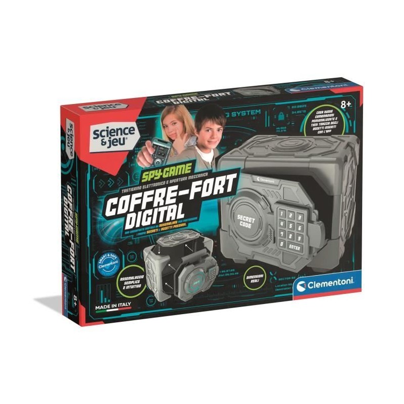 CLEMENTONI - Coffre-fort digital