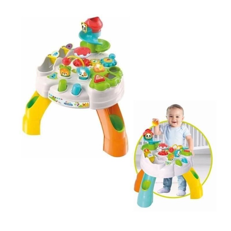 Table d'activités enchantée CLEMENTONI - Jeu d'éveil interactif pou