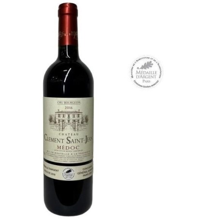 Château Clément Saint-Jean 2016 Médoc - Vin rouge de Bordeaux