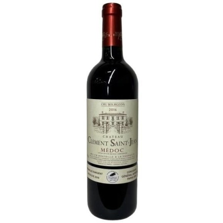 Château Clément Saint-Jean 2016 Médoc - Vin rouge de Bordeaux