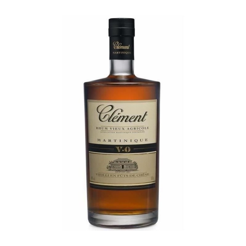 Rhum Clément VO - Rhum agricole vieux - 40%vol - 100cl
