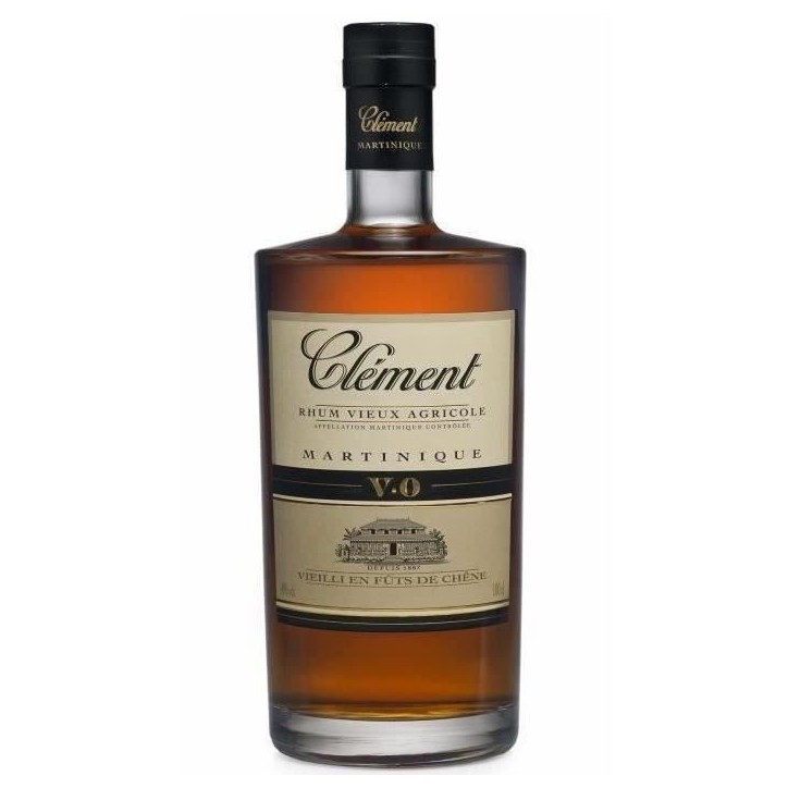 Rhum Clément VO - Rhum agricole vieux - 40%vol - 100cl