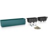 LECHUZA Jardiniere - Balconera Color 80 - 79 x 19 x 19 cm - Kit comple