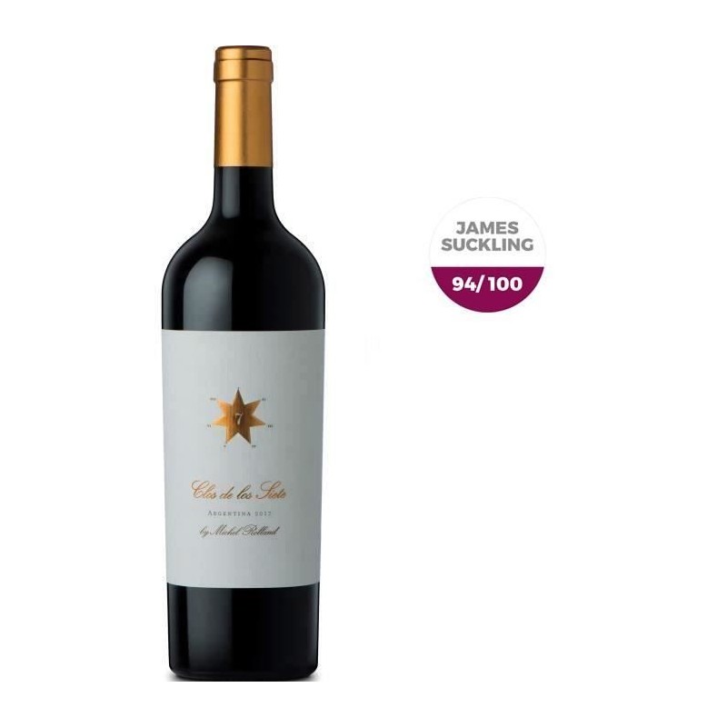 Clos de los Siete 2021 Mendoza - Vin rouge d'Argentine