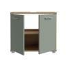 CHAMP - Meuble sous-lavabo - 2 portes - 69,9 x 28,9 x 62 cm - Chene ar