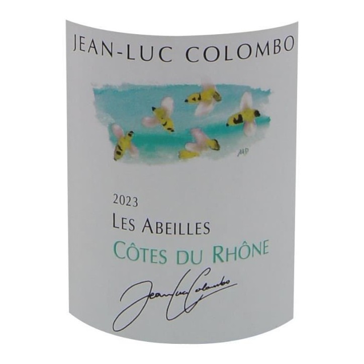 Domaine Jean Luc Colombo Cuvée les Abeilles Côtes du Rhône - 2023 Vin blanc de la Vallée du Rhône